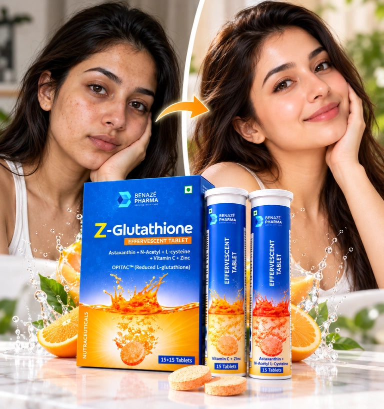 Z-Glutathione Effervescent Tablets – For Glowing & Radiant Skin