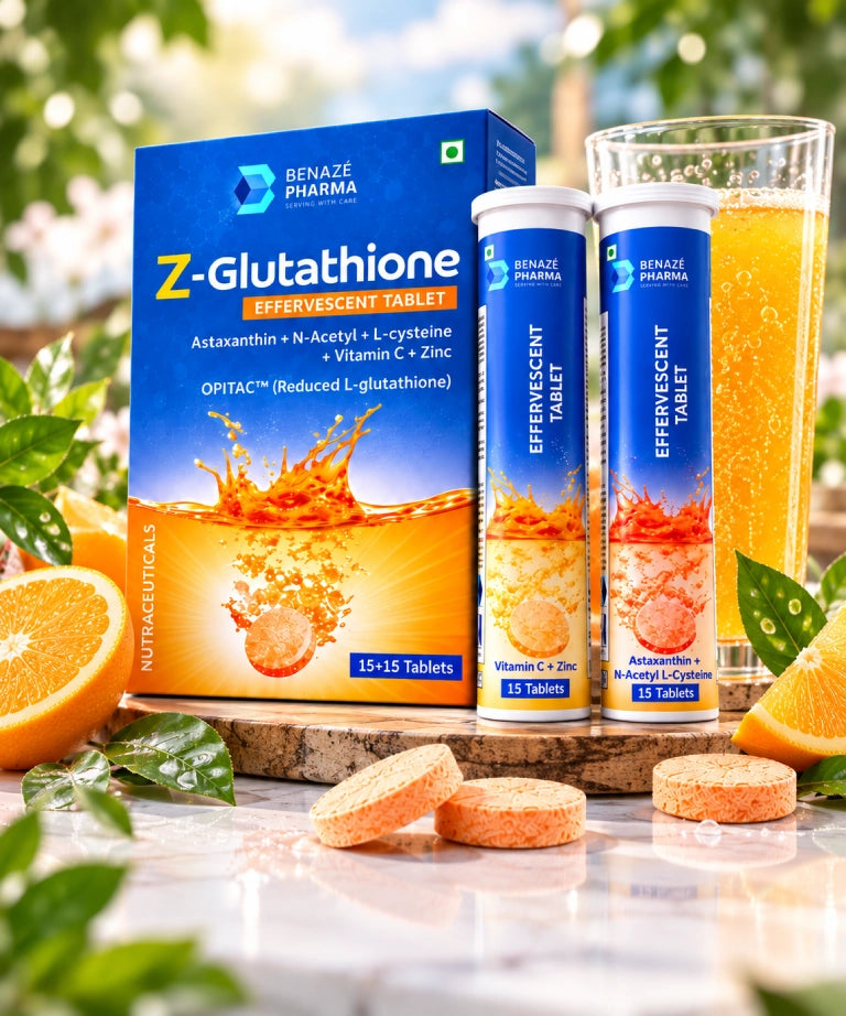 Z-Glutathione Effervescent Tablets – For Glowing & Radiant Skin